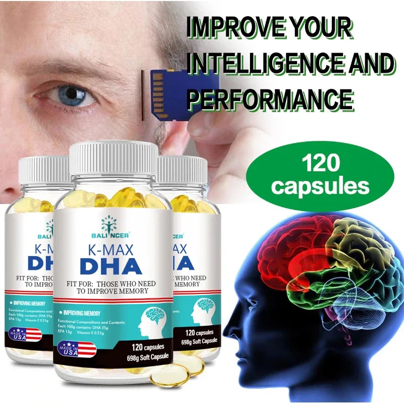MindSharp DHA: Brain Boost & Memory Enhancer